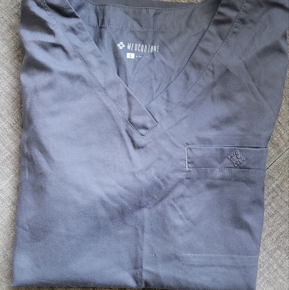 Med couture scrub top